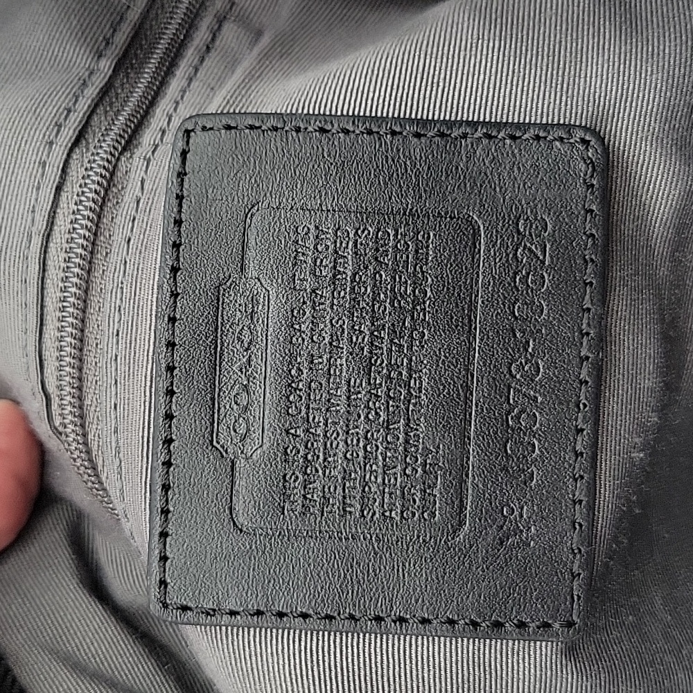 Coach Canvas Monogram Tote Bag - Picture 14 of 15